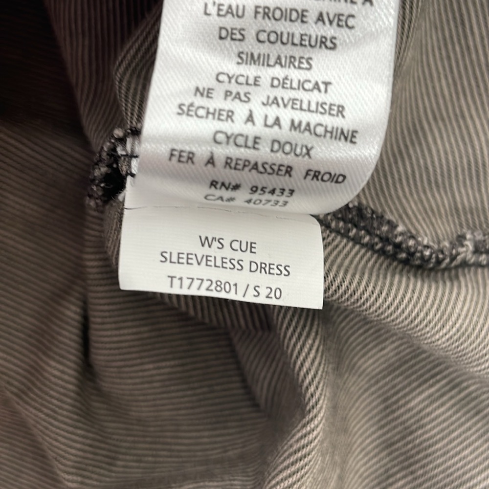 Toad & Co Cue Sleeveless Wrap Dress Size Medium Brown Buffalo Herringbone Print - Picture 9 of 12